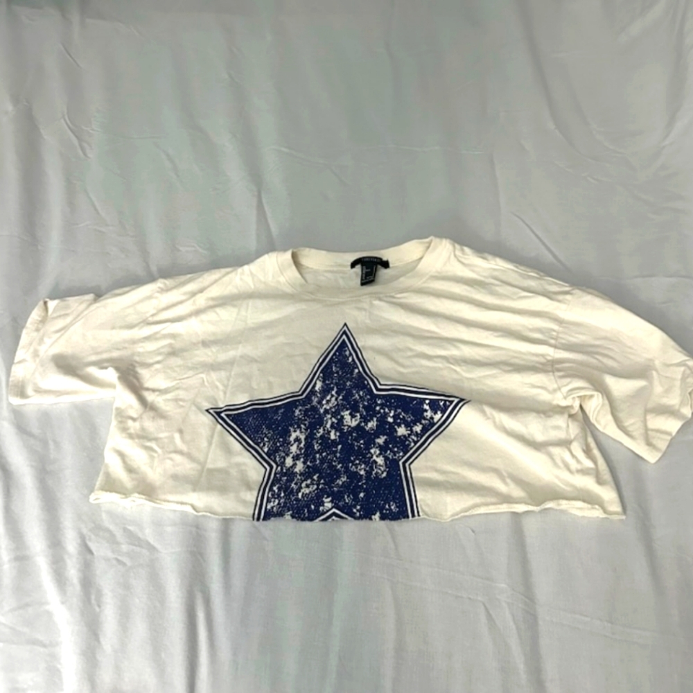 Forever 21 Dallas Cowboys Crop-top